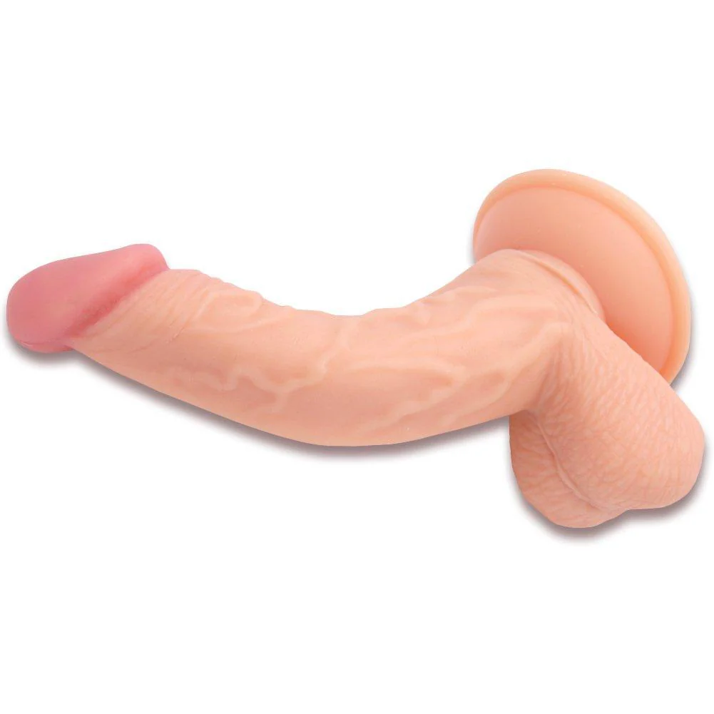 Wild Ride #1 Curved Suction Cup Dildo - Ultra Real Feel - Image 4