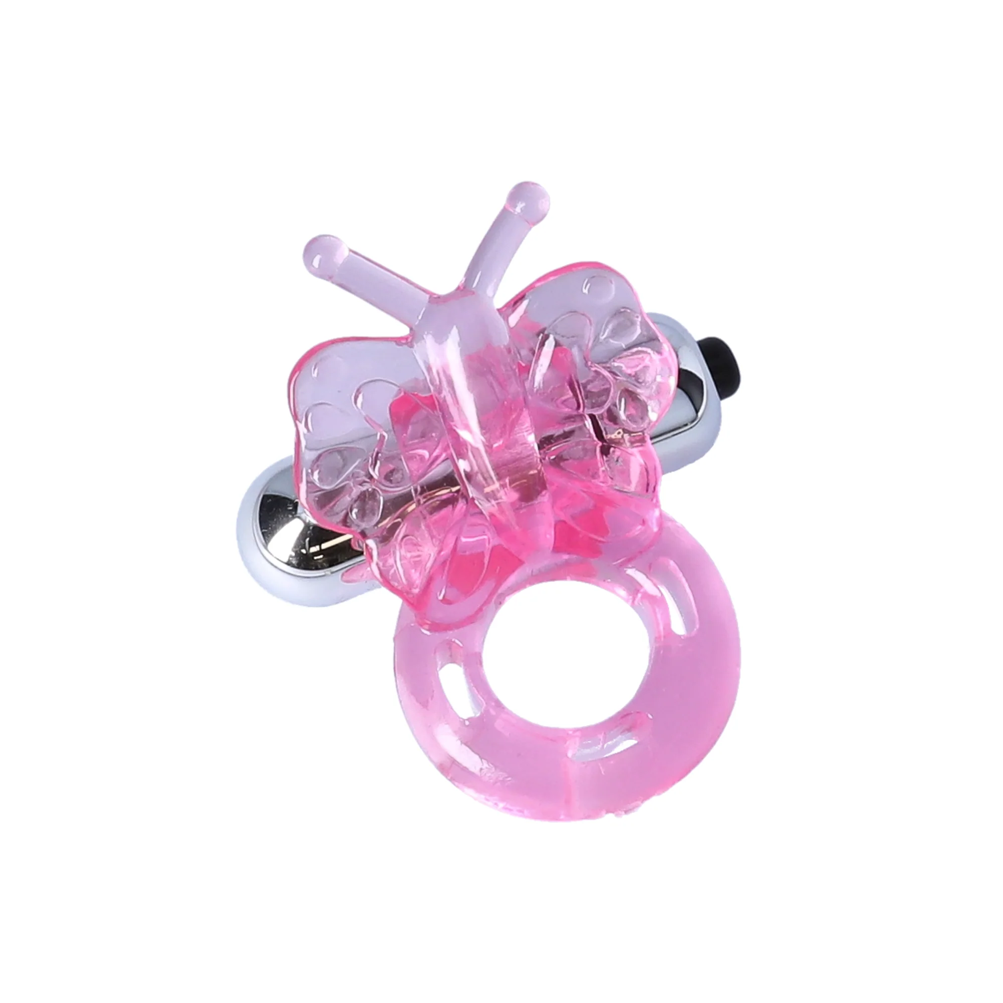 Purrfect Pets Buzzy Butterfly Silicone Stimulator with Vibrating Bullet - Image 5