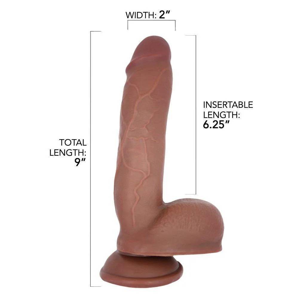 XL Thick Vibrating Lifelike Cinnamon Pleasure Dildo - #1 Seller! - Image 12