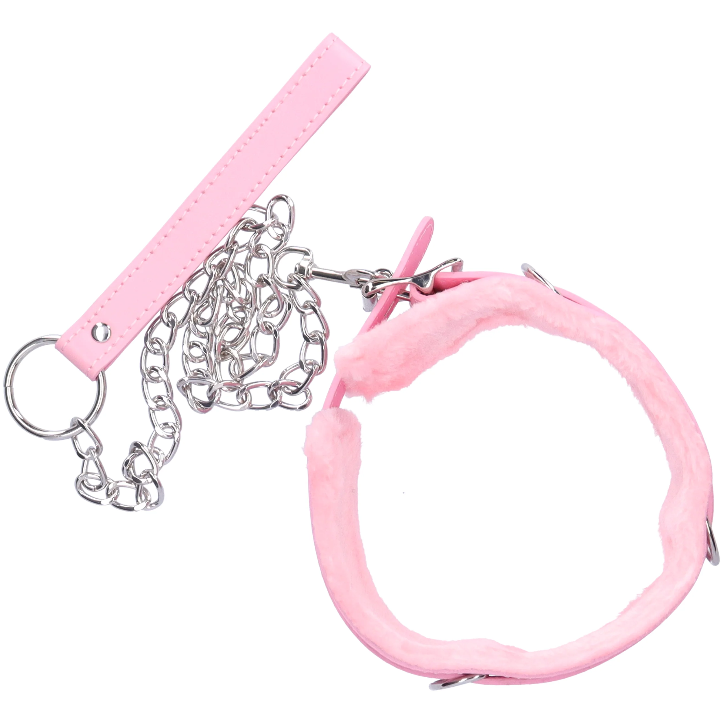 Fetish Bondage Collar and Leash - Image 4