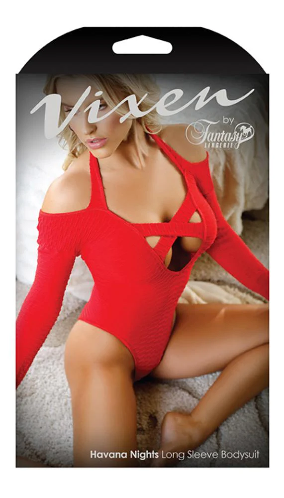 Havana Nights Long Sleeve Bodysuit - Image 5