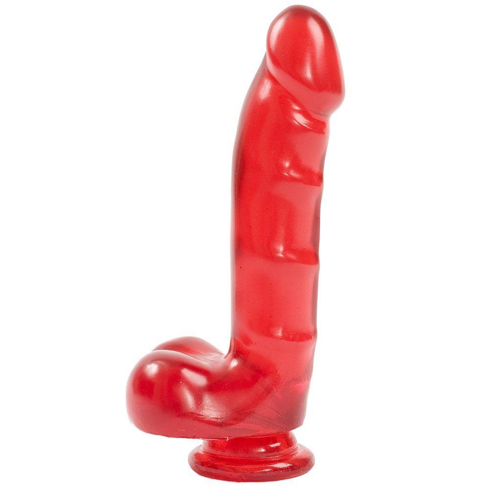 Jelly Cock & Balls Suction Cup - Image 3