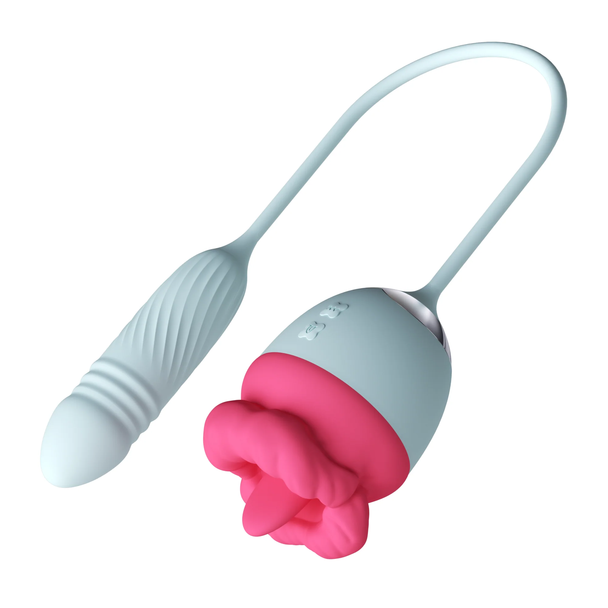 Pretty Pink Lips Self-Motion Flickering Tongue with Thruster - Image 7