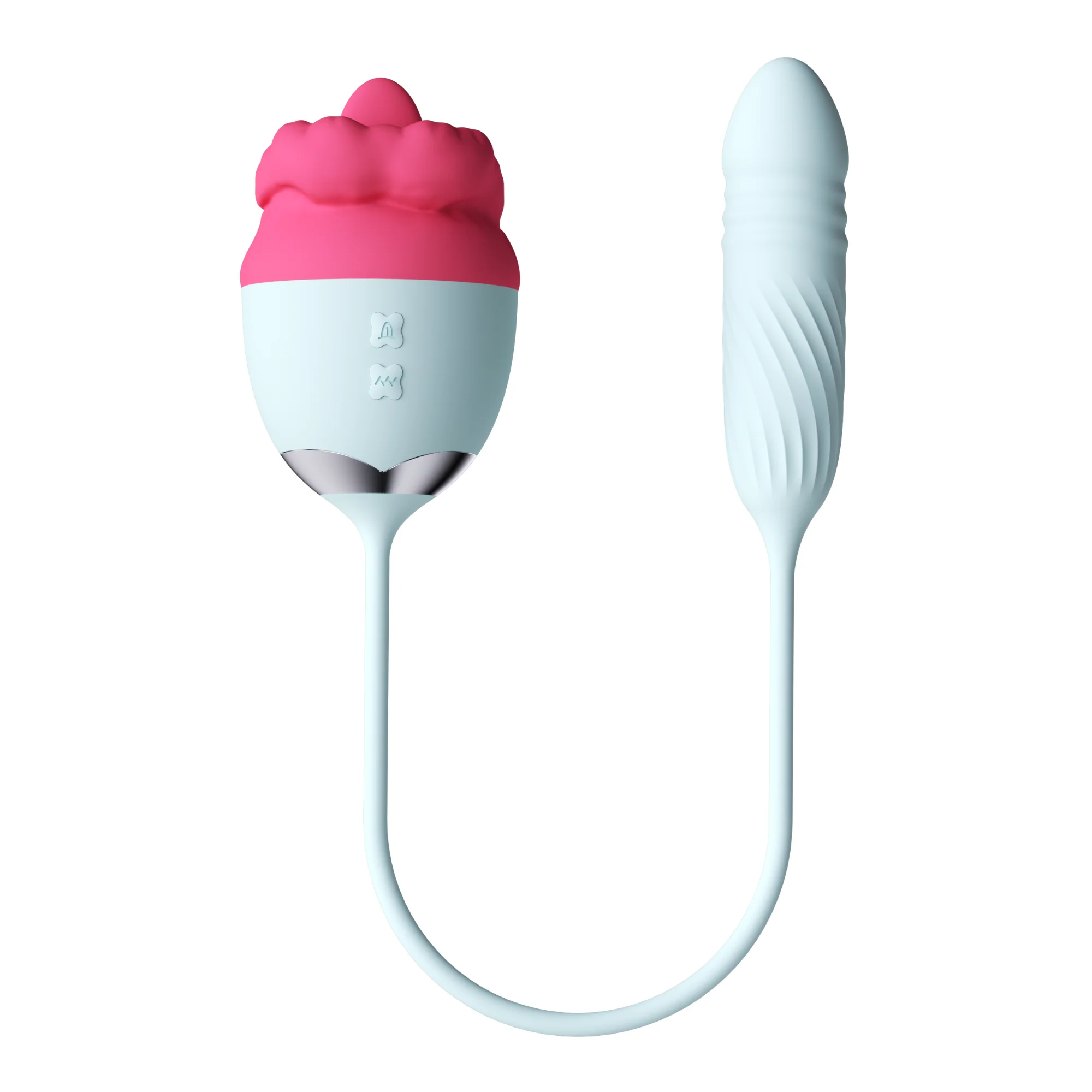 Pretty Pink Lips Self-Motion Flickering Tongue with Thruster - Image 9