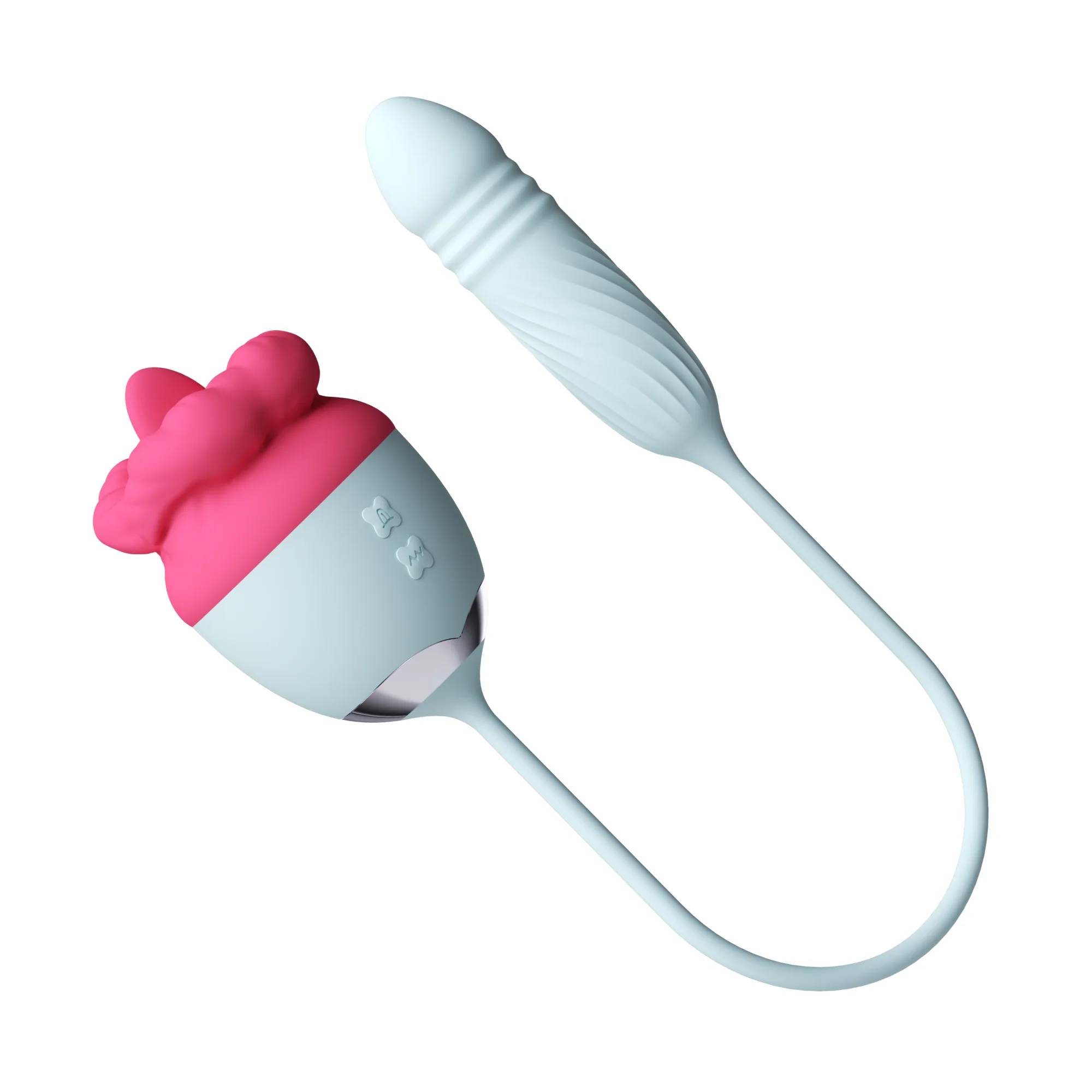 Pretty Pink Lips Self-Motion Flickering Tongue with Thruster - Image 5