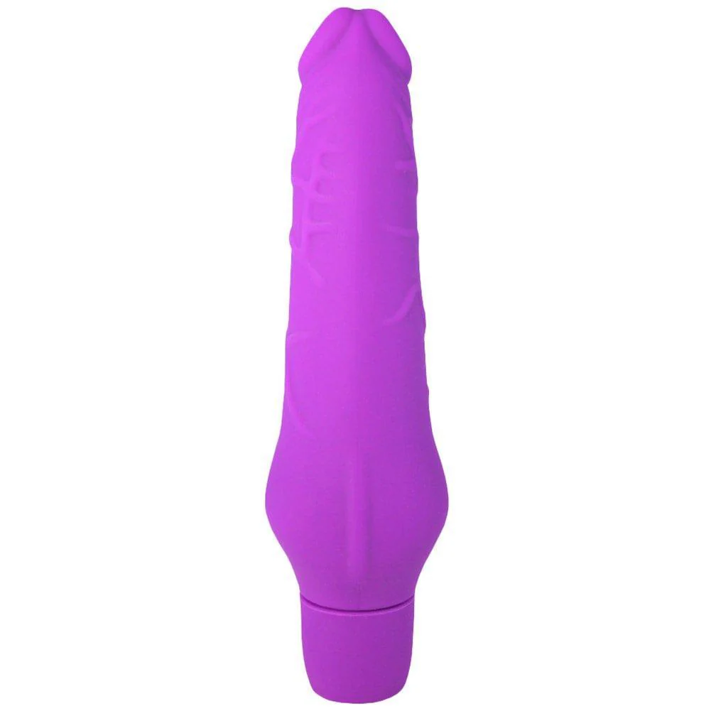 Silicone Vibrating Dildo with Realistic Penis Shape - Comes with Suction Cup Attachment! - Image 9
