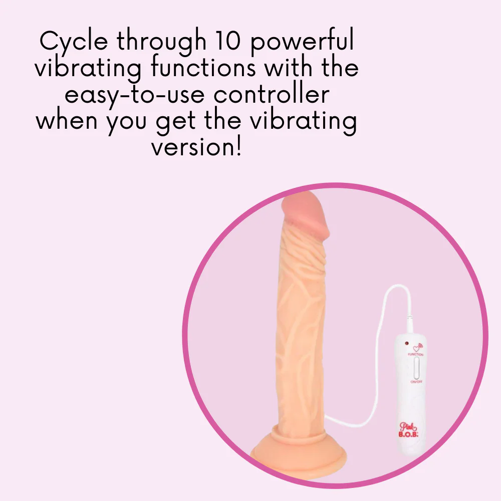 Mr. Real Skin Best-Selling #1 8.5 Inch Vibrating Suction-Cup Dildo - Image 8