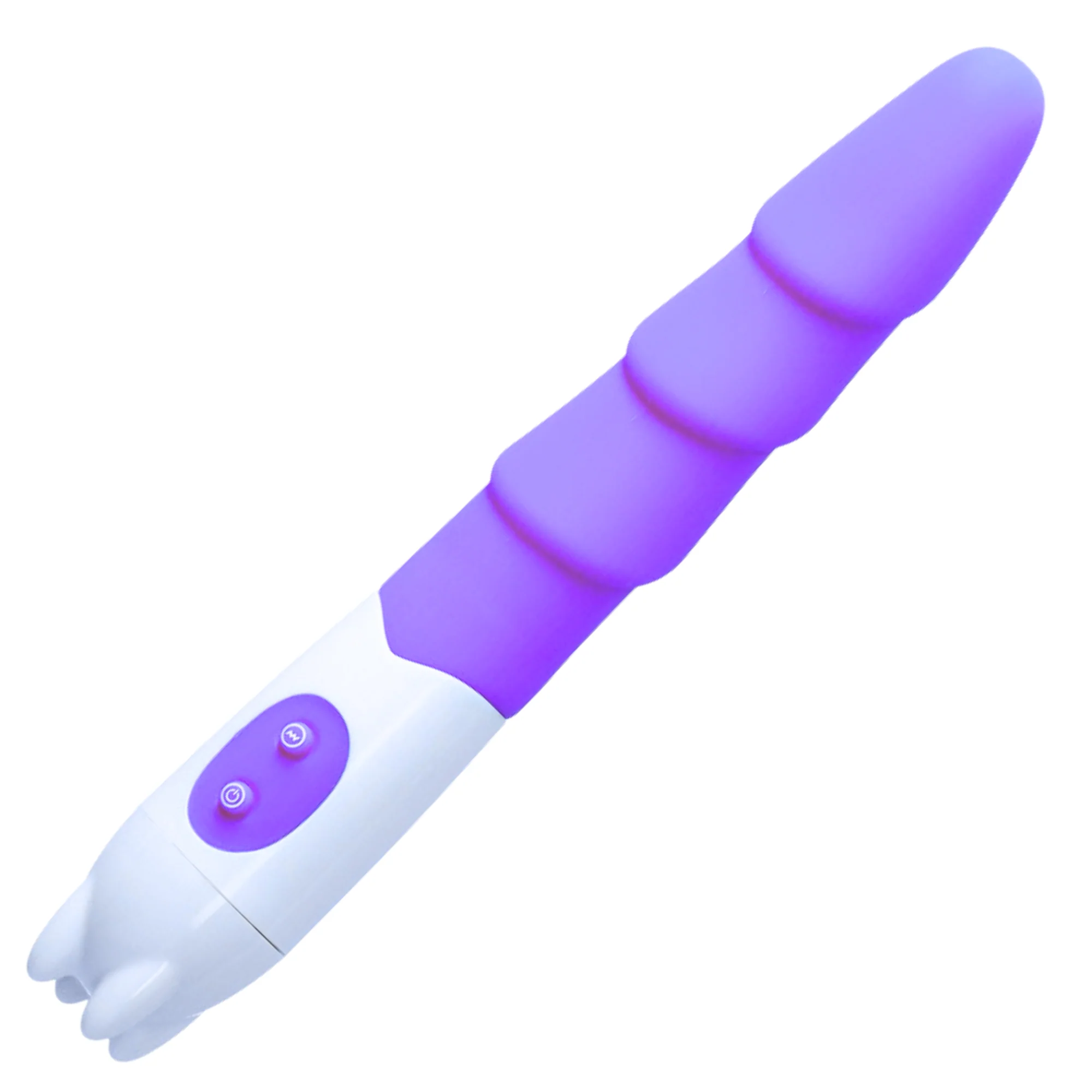 Rippled Silicone Vibrator For Beginners - Image 3