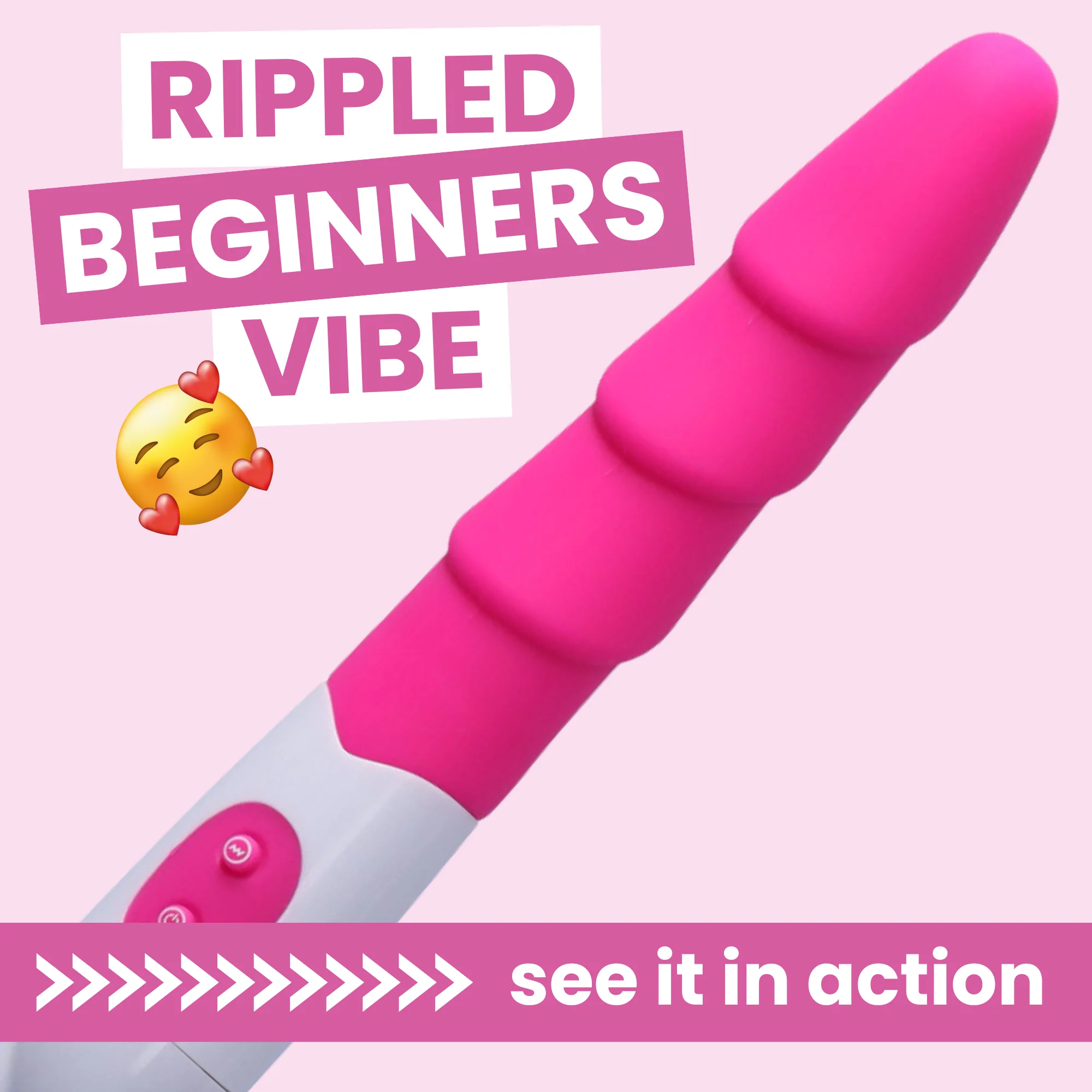 Rippled Silicone Vibrator For Beginners - Image 7