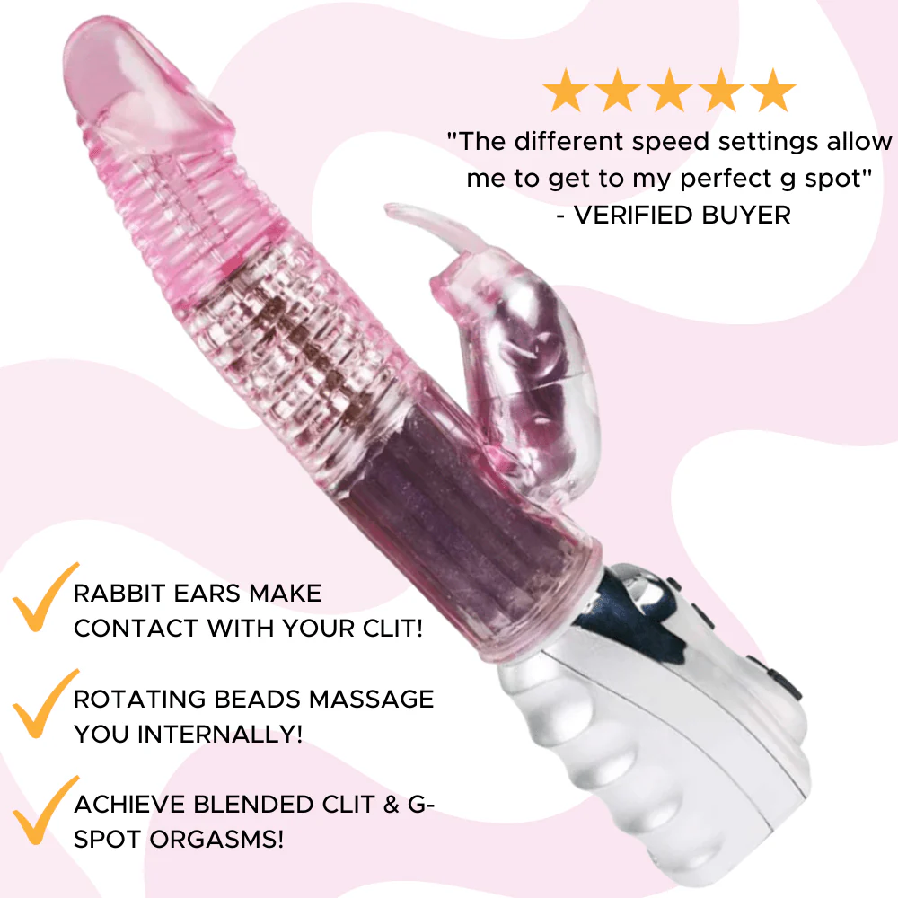 #1 Rotating Rabbit Dual-Action Vibrator - Image 10