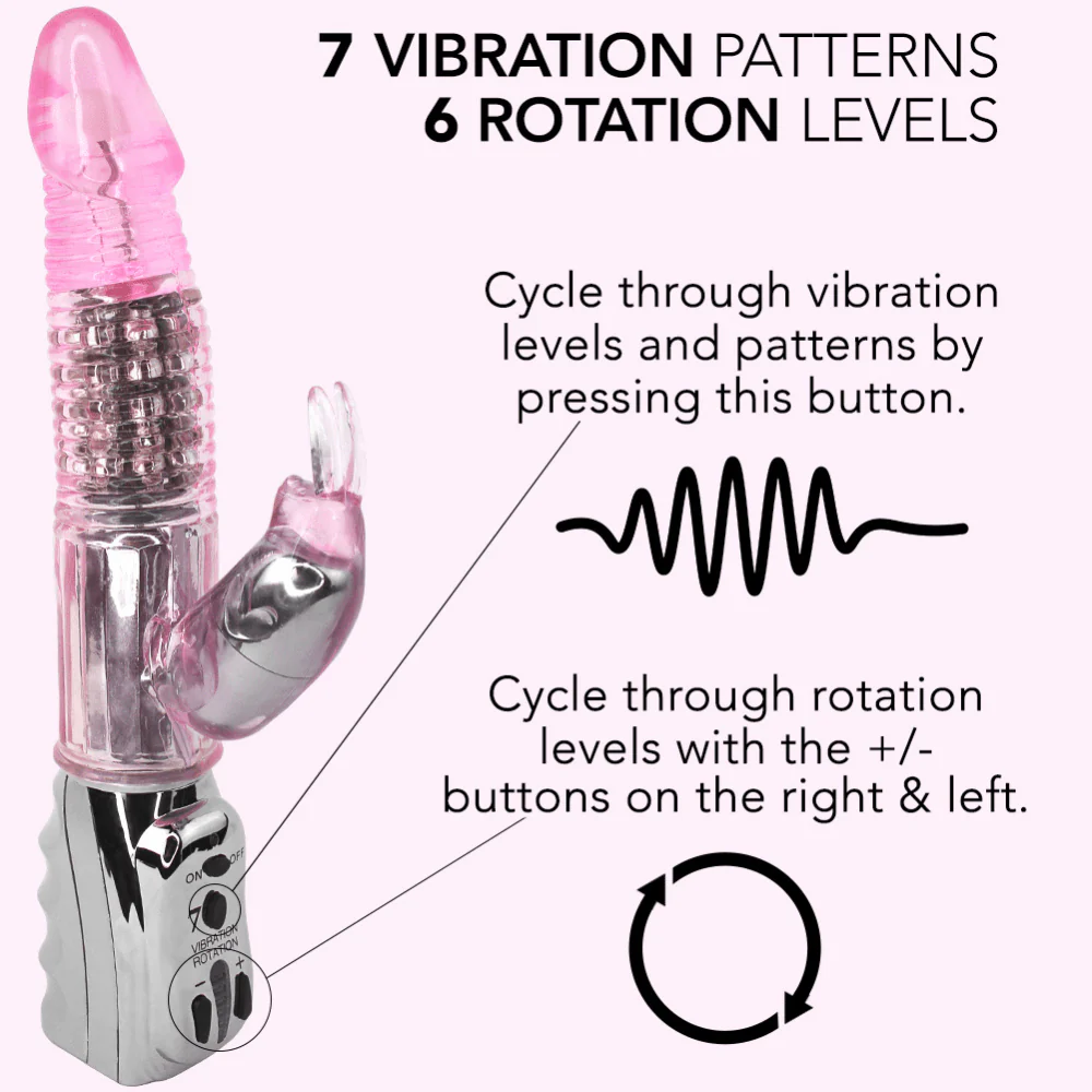 #1 Rotating Rabbit Dual-Action Vibrator - Image 5
